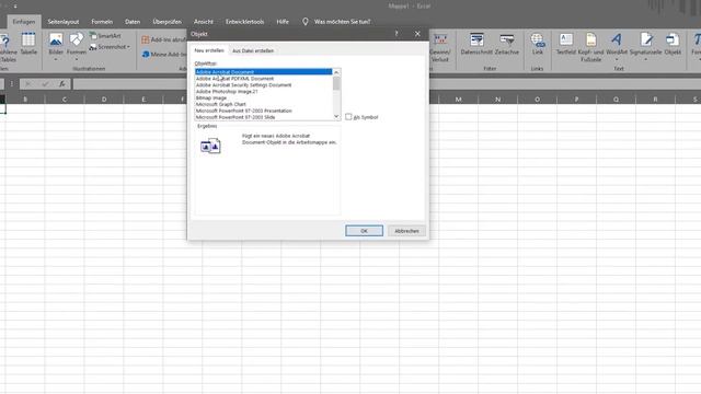 PDF in Excel einbinden | PDF als Objekt in Excel einfügen смотреть онлайн