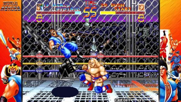 World Heroes Arcade Playthrough