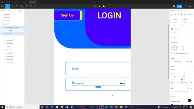 How to design app LOGIN & SIGNUP Screen using Figma | Nihran смотреть онлайн
