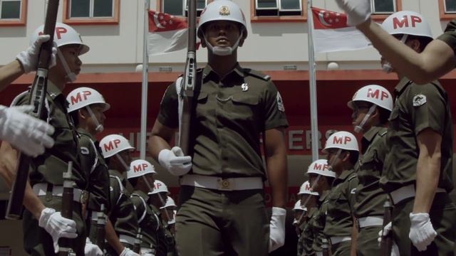 SAF Silent Precision Drill Squad in Slow Motion смотреть онлайн