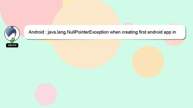 Android : java.lang.NullPointerException when creating first android app in ADT Mac Bundle смотреть онлайн