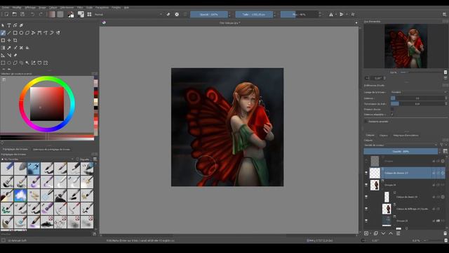 Speedpaint #35 – Petite Chapardeuse (Krita) смотреть онлайн