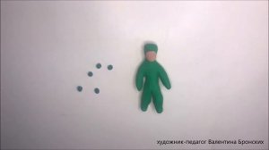 Лепим солдатика | Лепка для малышей 5+  #лепка #пластилин #легко #солдат #23февраля