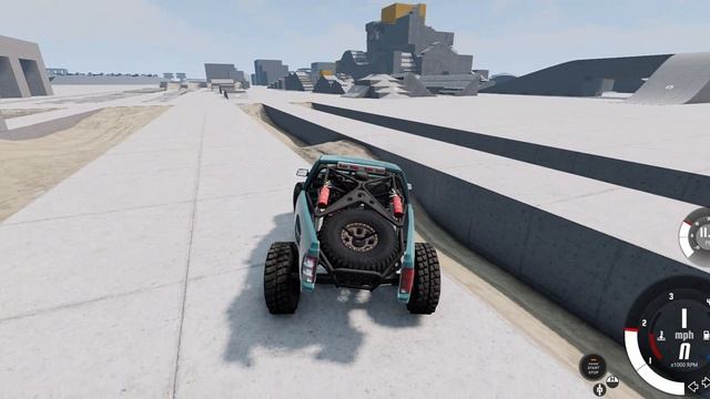 Attempting to speedrun the Off-Road section on Grid map 2.0 [BeamNG drive] смотреть онлайн