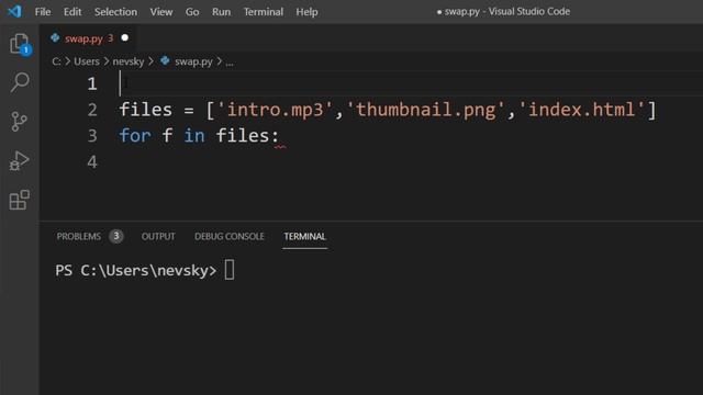 How to split filename and extension in Python смотреть онлайн