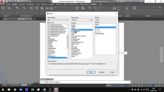AutoCAD ViewPort Scales смотреть онлайн