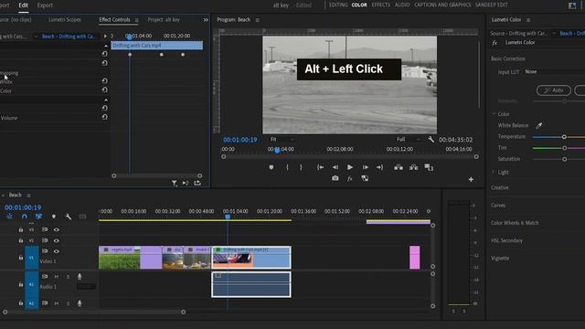 FAST VIDEO EDITING Using Alt/Option Key | Premiere Pro | Class 63 | Life In Layers смотреть онлайн