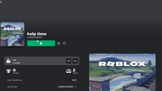 Создаю новую игру в роблокс ,,Help time" \ ссылка в описании! \ смотреть онлайн