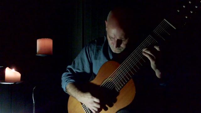 Siciliano (BWV 1001) - J.S. Bach (10-string guitar) смотреть онлайн