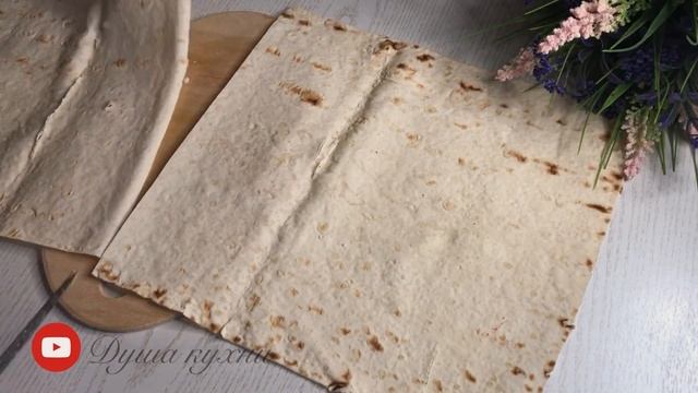 Простая шаурма из 3-х ингредиентов! Simple shawarma with 3 ingredients! смотреть онлайн