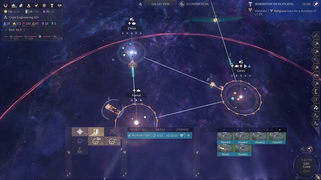 Hissho One System Challenge - Endless Space 2 - Full Game - Episode 8 смотреть онлайн