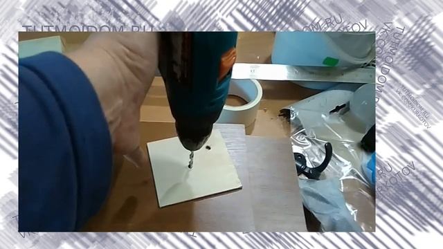 Отверстия в ЛДСП без сколов. смотреть онлайн