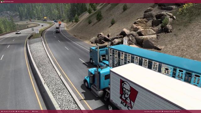 ATS Jon Ruda's New 362 update. смотреть онлайн