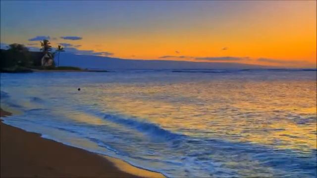 "Summer Sunset Beyond the Beach" Piano Theme Patrick Stafford.Most Beautiful Sunset on Earth HD смотреть онлайн