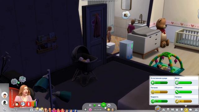 The Sims 4: 100 детей челлендж ? #16 День Рождения Бена, Жасмин и расширение дома?? смотреть онлайн
