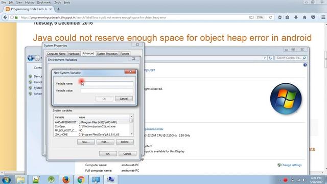 Java could not reserve enough space for object heap error in android studio SOLUTION 100% work смотреть онлайн