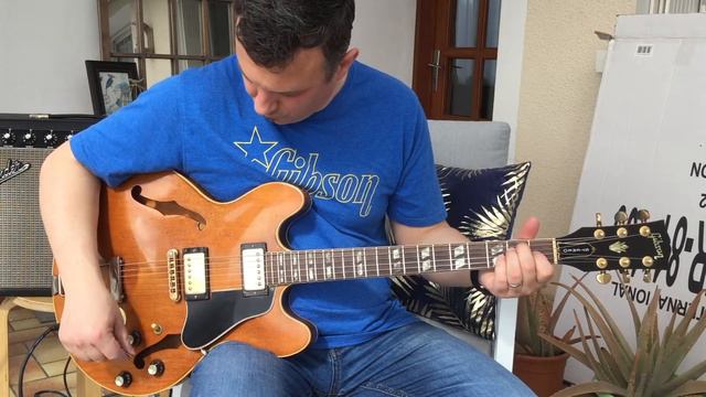 Gibson ES 345 TD de 1976 смотреть онлайн