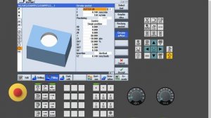 SINUMERIK Operate SinuTrain фрезерная обработка с ShopMill  7.Урок
