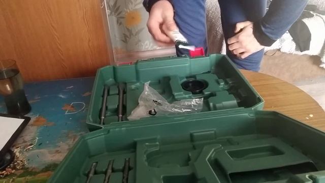 Распаковка - Перфоратор DWT BH15-36 VB BMC смотреть онлайн