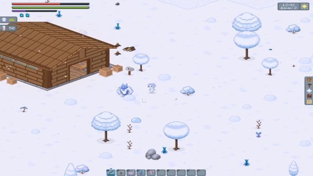СНЕЖНАЯ ДЕРЕВНЯ|Прохождение Feel the snow#1 смотреть онлайн