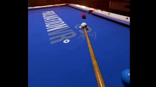 Pool Nation VR quick basic skills on topspin/backspin/stun shots. смотреть онлайн