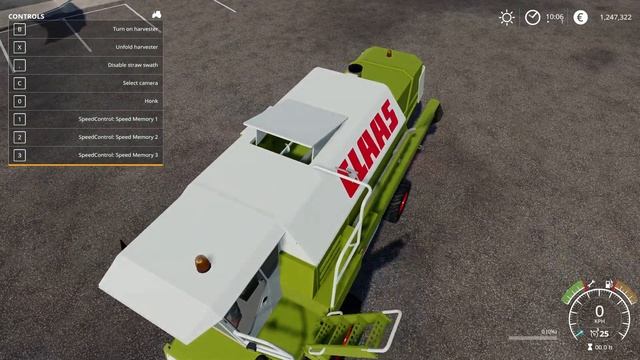 Claas Dominator 106 | Farming Simulator 19 | Mods Review смотреть онлайн