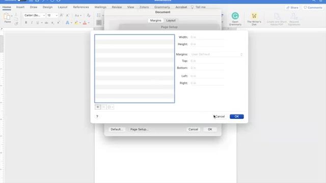 Change Paper Size - Change Word Paper Size Macbook