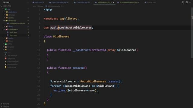 Rota profissional com PHP | Executando os middlewares | Aula 13 смотреть онлайн