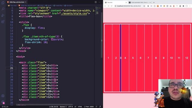 [ Curso de FlexBox ] - Flex shrink смотреть онлайн