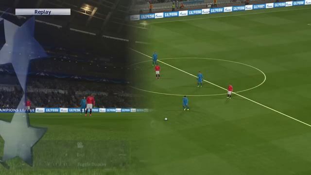Pro Evolution Soccer 2016 Hulk freekick 43m Manual Shoot смотреть онлайн