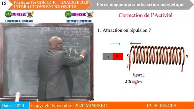 IP-SC Physiques Tle C D E Leçon 3 Force magnetique Partie 1 Interaction magnetique смотреть онлайн