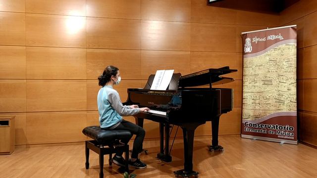 Valeria Cañete Pérez (Piano) 4º CURSO - Estudio Op. 748 nº 20. Czerny смотреть онлайн