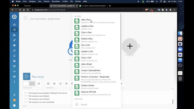 How to automatically export Oura ring data to google sheets every day. смотреть онлайн