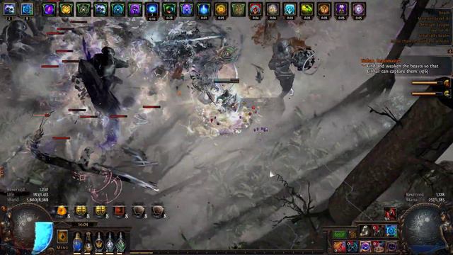 [POE 3.10] Delirium Orb Map Farming Deathless (LL ball lightning mine build) смотреть онлайн