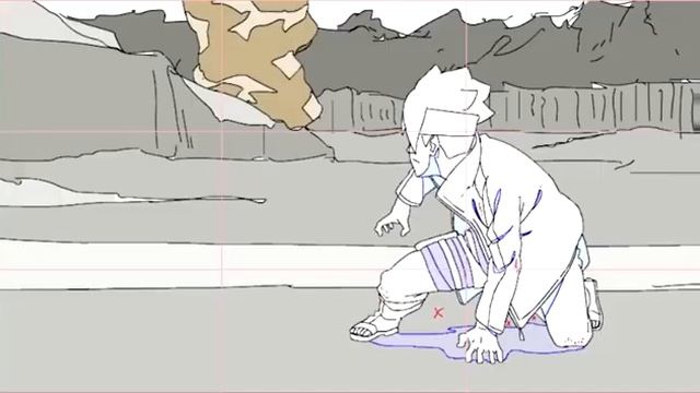 Boruto: Episode 189 | Key animation ( Animator: Yuuki Yamashita ) смотреть онлайн
