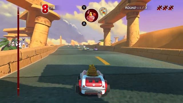 Garfield Kart Furious Racing on Nintendo Switch ➤ Gameplay смотреть онлайн