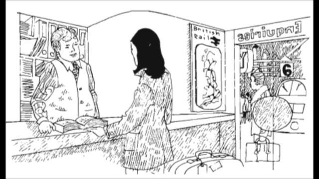 At A Railway Station -- Situational Dialogues -- How To Say