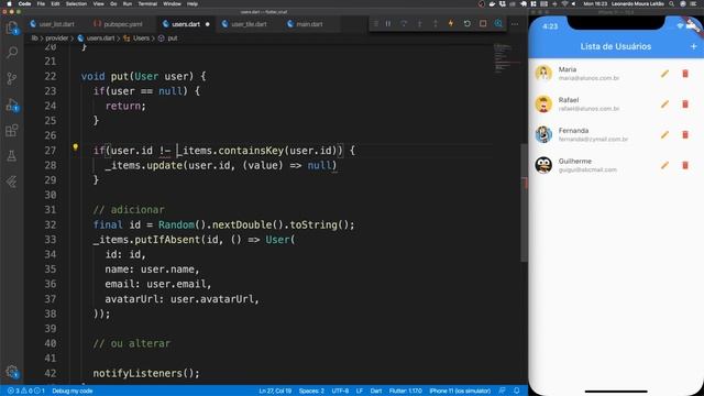 Cadastro COMPLETO em Flutter! CRUD... Create, Read, Update e Delete. смотреть онлайн