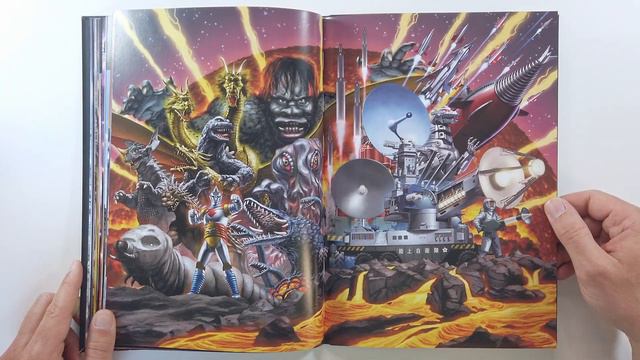The Godzilla Art of Kaida Yuji (flip through) Artbook