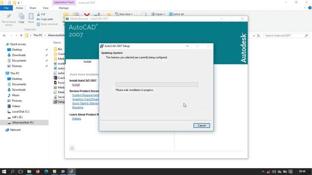 TUTORIAL/Cara Install Autocad+Crack+Setting Awal #1 смотреть онлайн