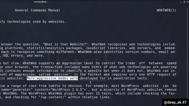 4.what is Whatweb | Whatweb tool in linux смотреть онлайн