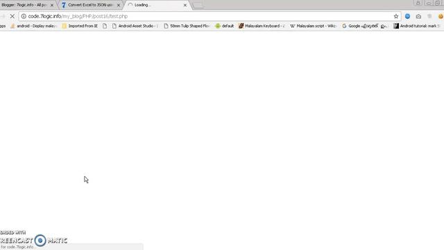 Convert Excel to JSON using PHP смотреть онлайн