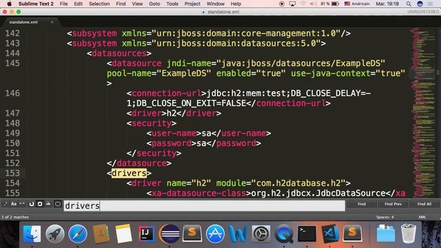 configuration d'un Data Source sous wildfly смотреть онлайн