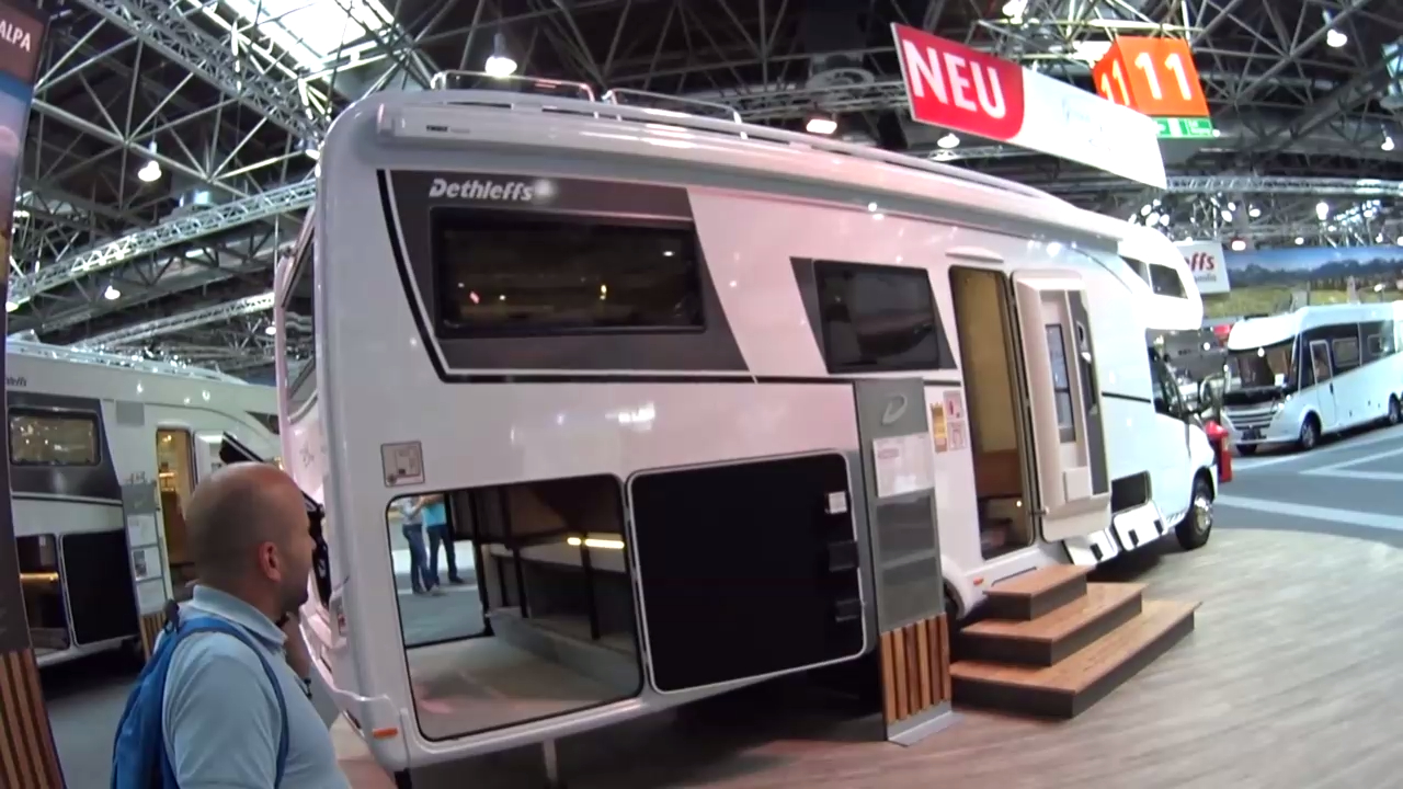 Дом на колесах для больших людей! Dethleffs Grand Alpa IVECO Daily в обзоре 2017 г. смотреть онлайн