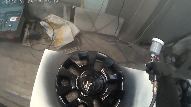 Покраска в три цвета, колпаки на шевроле СПАРК смотреть онлайн