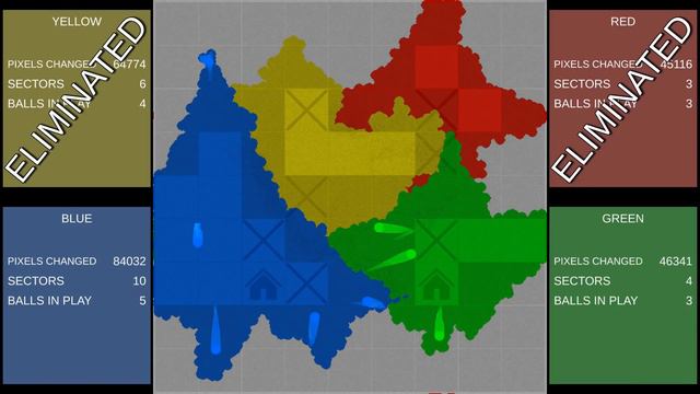 Massive 500x500 Territory War - Marble Race