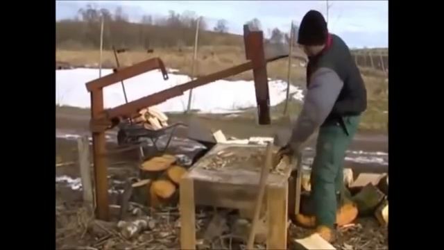 Лучшие дровоколы интернета. Дровокол своими руками! смотреть онлайн