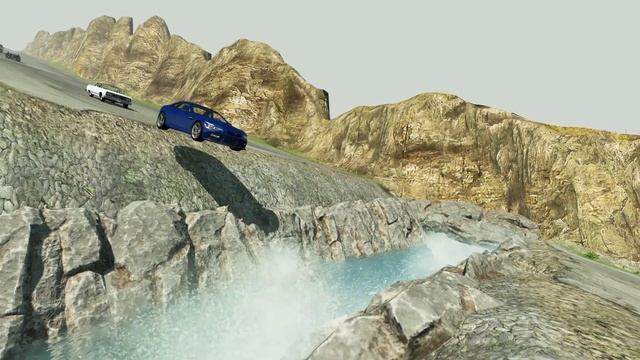 Crash Hard Map 2.0: Downhill with Traffic A.I! BeamNG Drive смотреть онлайн