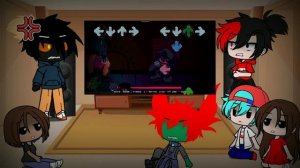 FNF React to FNF Corruption Inevitable Fate Vs|Whitty