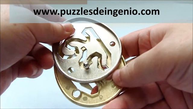 Vídeo Solución Rompecabezas Puzzle De Metal Hanayama Cast L'Oeuf Solution